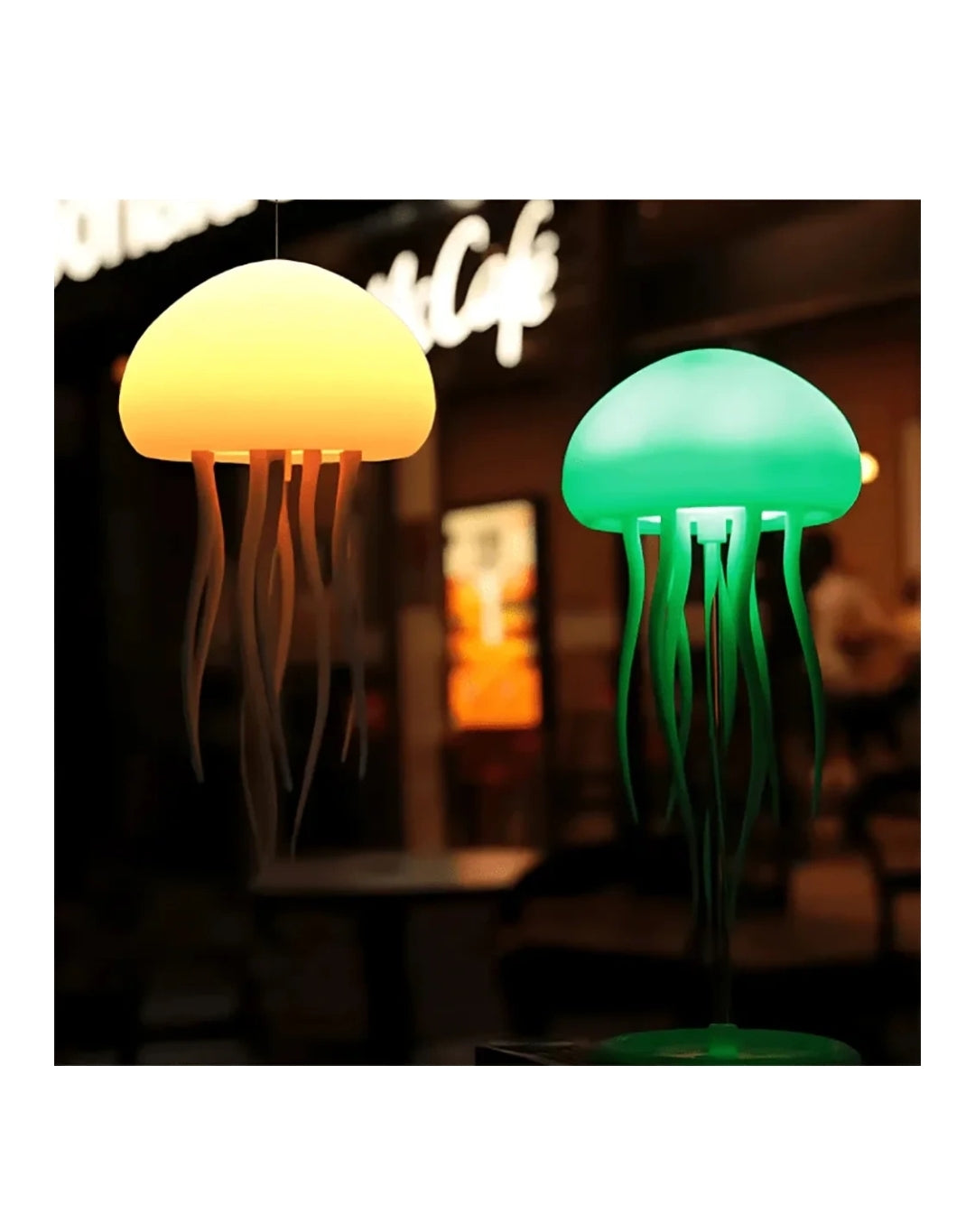 Dekoracyjna Lampka LED z Efektem meduzy